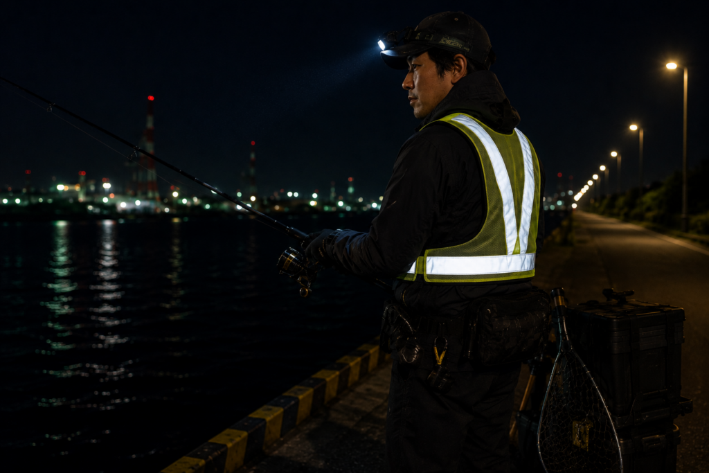 反射ベスト 自転車夜間走行 リフレクター装備